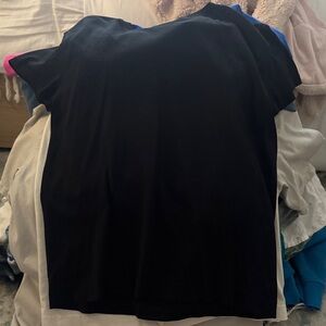 Lululemon Athletica Black Short Sleeve Tee